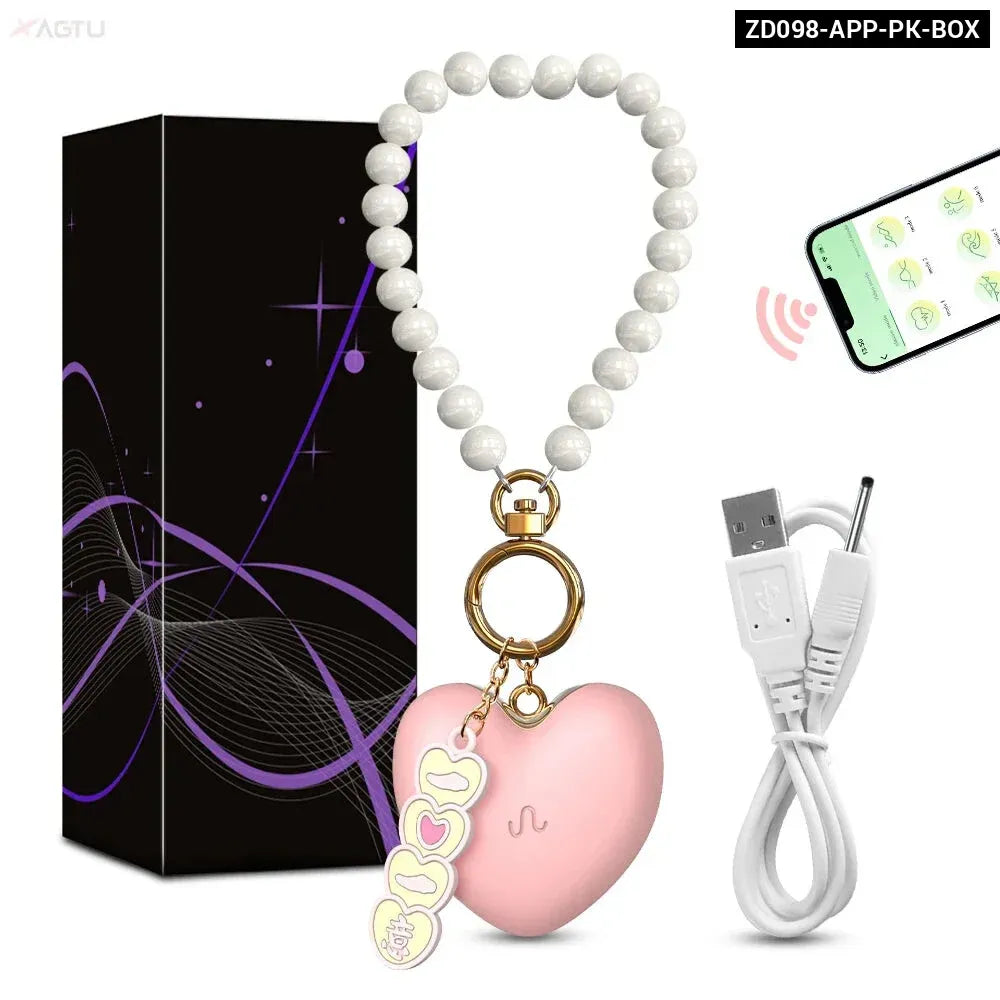 Wireless Stimulator App Controlled Nipple Vibrator for Female Pleasure-5
