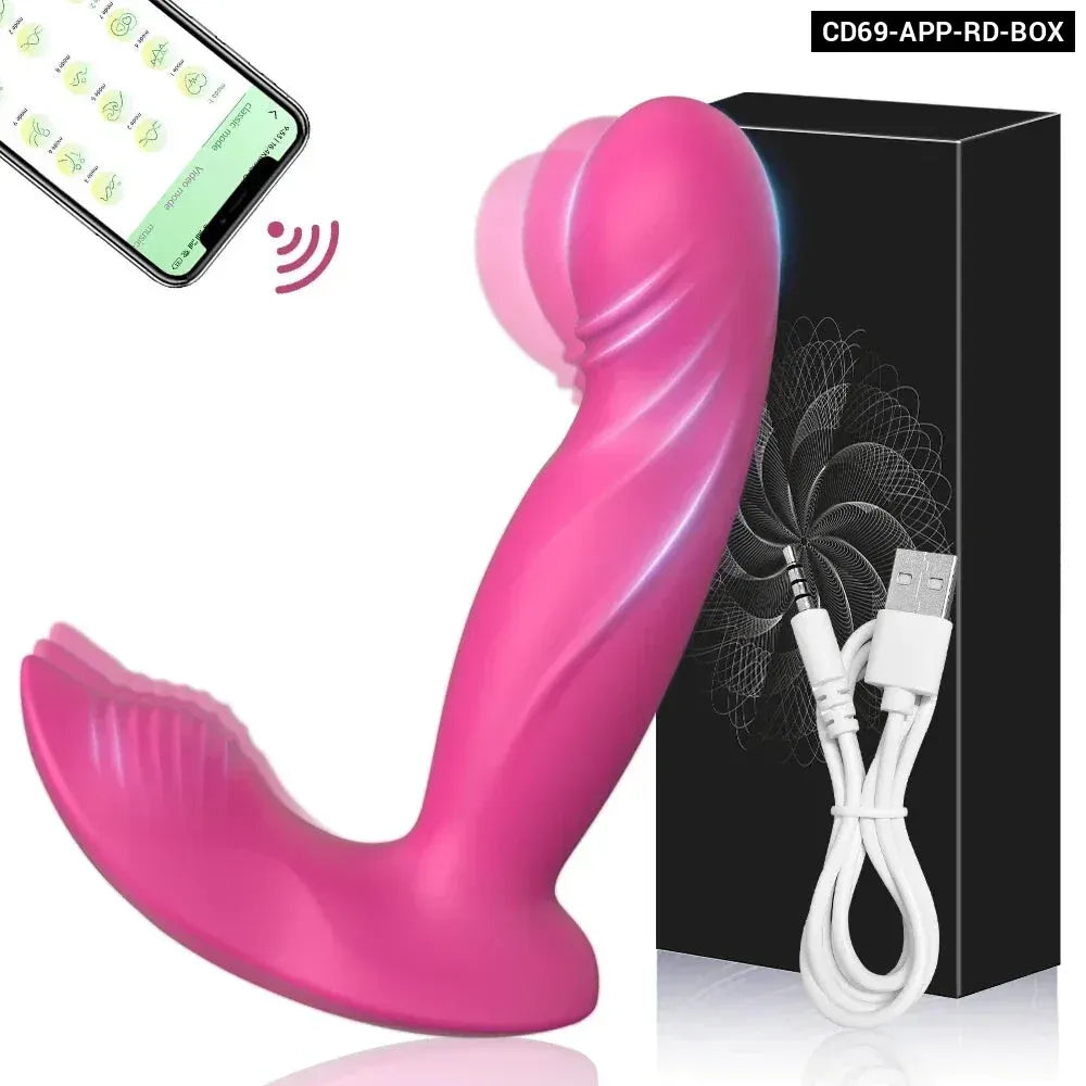 Wireless Wearable Vibrator for Women Stimulator G Spot Pleasure Toy-6