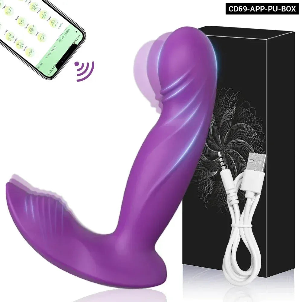 Wireless Wearable Vibrator for Women Stimulator G Spot Pleasure Toy-5