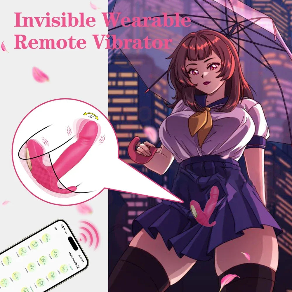 Wireless Wearable Vibrator for Women Stimulator G Spot Pleasure Toy-1